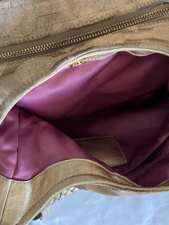 Coach Madison Sateen Maggie Silhouette Shoulder Bag - Picture 15 of 15